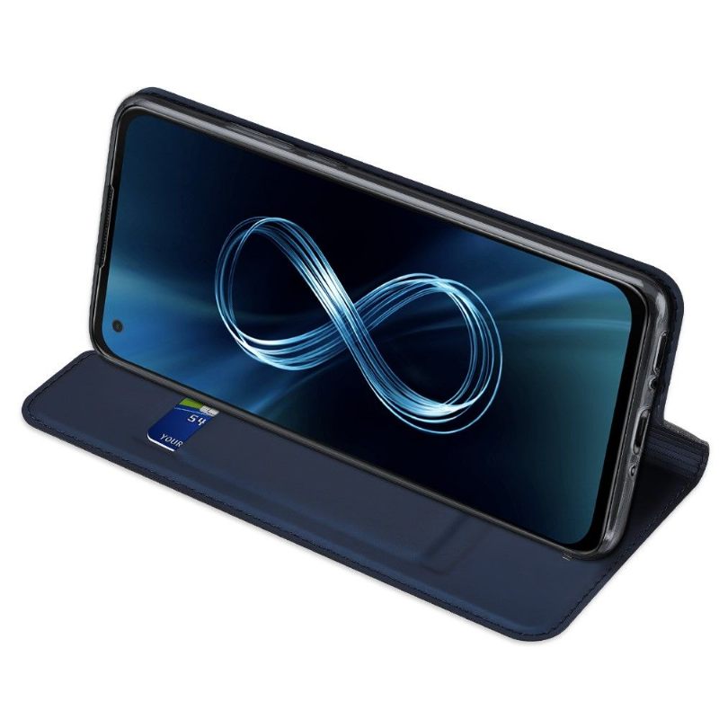 Case voor Asus Zenfone 8 Bescherming Zakelijk Satijneffect
