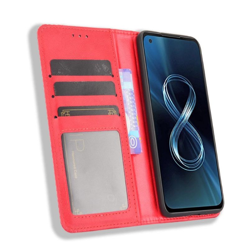 Cover voor Asus Zenfone 8 Leer In Cirénius-stijl