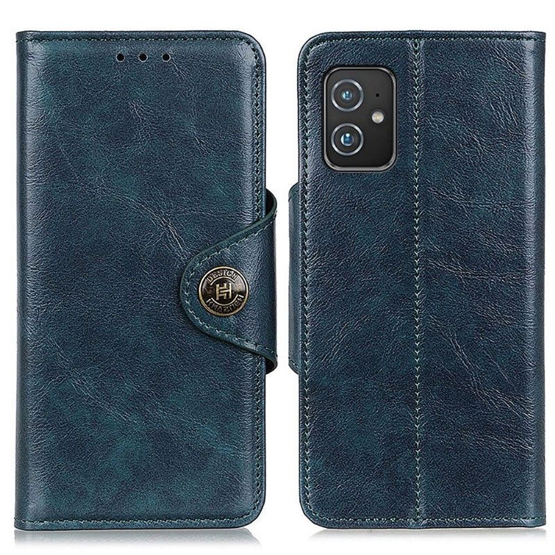 Flip Case voor Asus Zenfone 8 Khazneh Ontwerp Essentieel