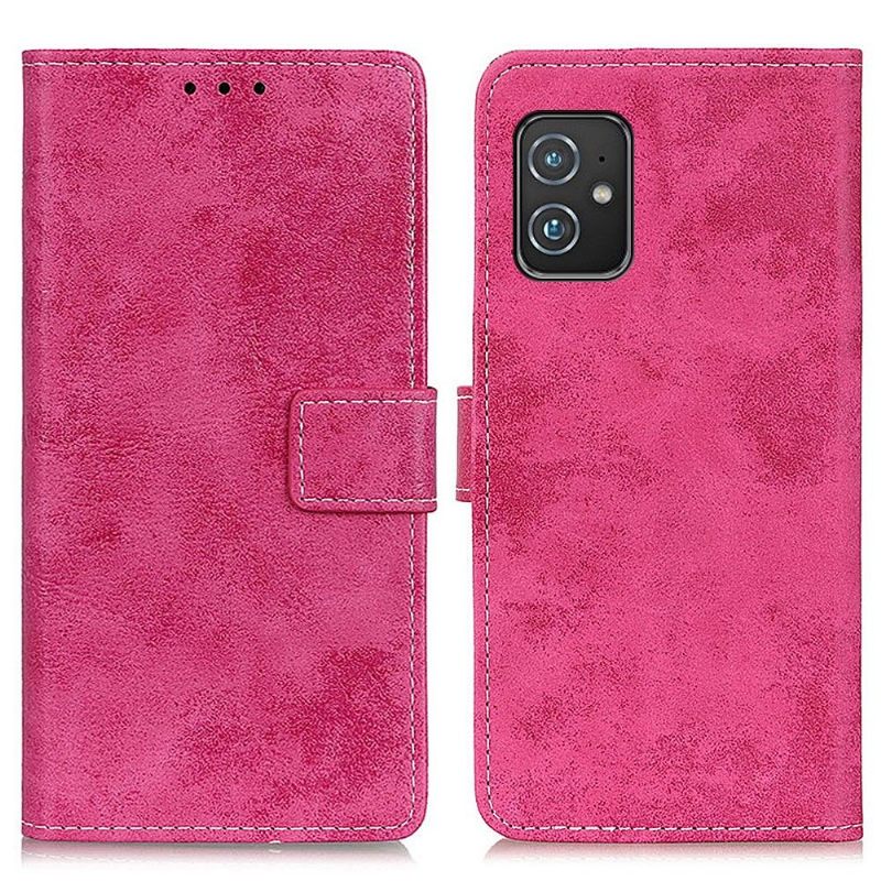 Leren Hoesje voor Asus Zenfone 8 Cyrius Kunstleer Vintage