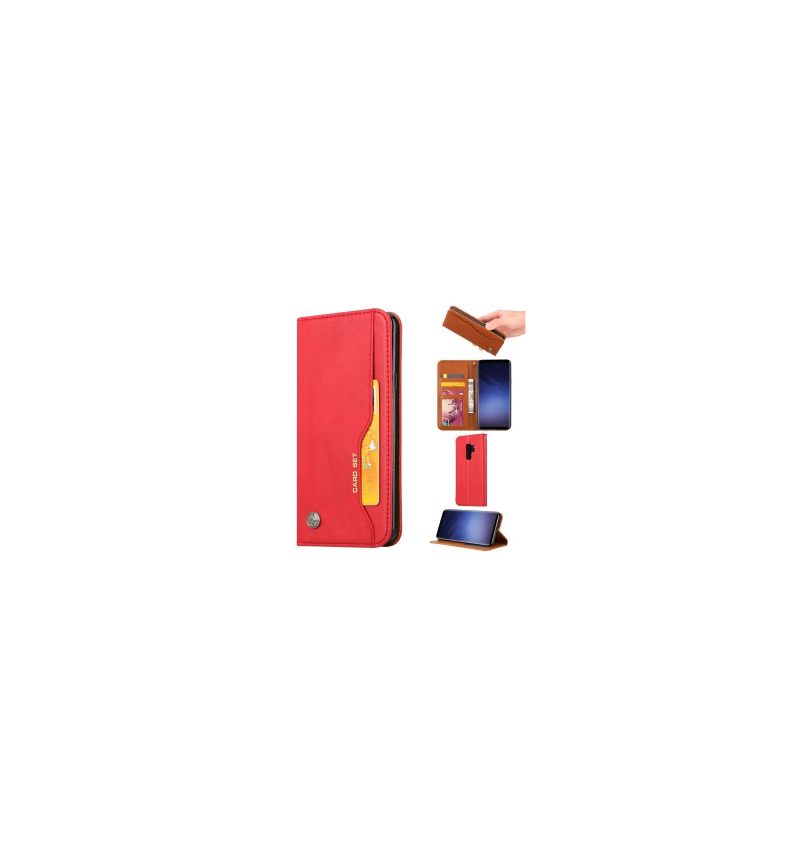 Folio-hoesje voor Samsung Galaxy S9 Plus Stand Case