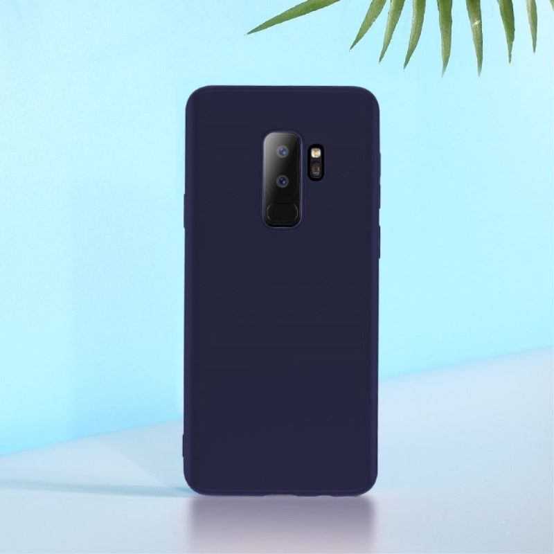 Hoesje voor Samsung Galaxy S9 Plus Anti-fall X-niveau Vloeibare Siliconen