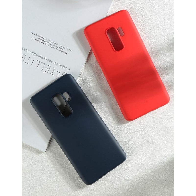 Hoesje voor Samsung Galaxy S9 Plus Anti-fall X-niveau Vloeibare Siliconen
