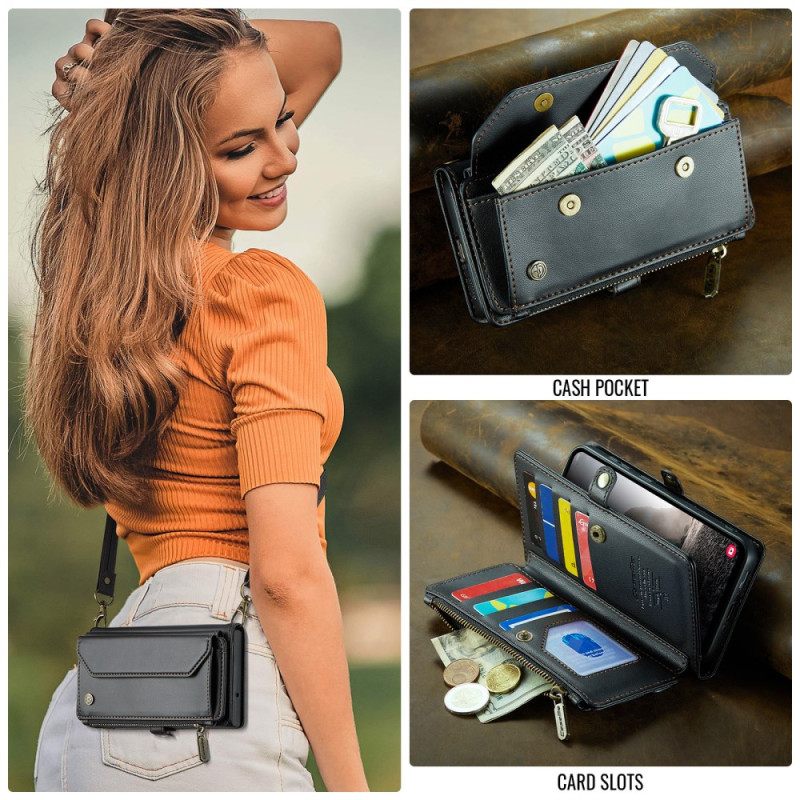 Bescherming Hoesje Samsung Galaxy A17 4g / 5g 10 Caseme-kaarthouders