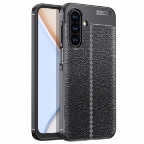 Case Hoesje Samsung Galaxy A17 4g / 5g Telefoonhoesje Lychee Textuur