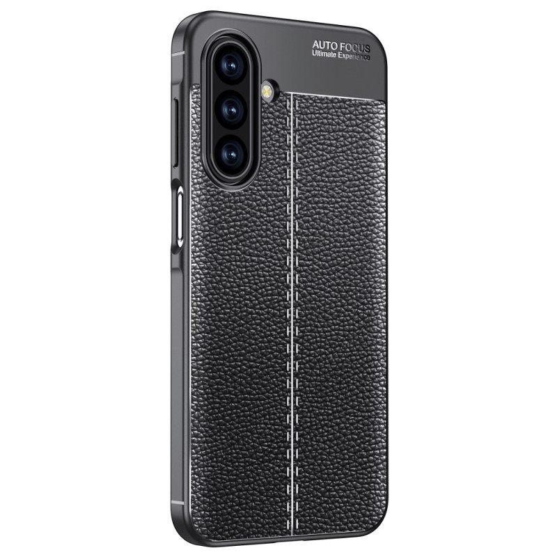 Case Hoesje Samsung Galaxy A17 4g / 5g Telefoonhoesje Lychee Textuur