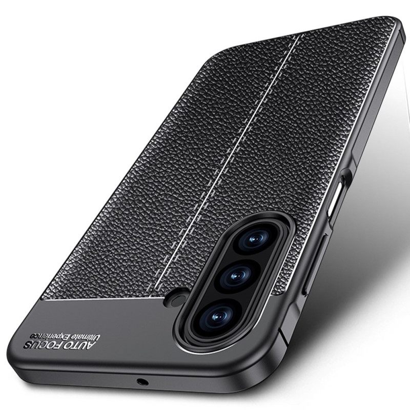 Case Hoesje Samsung Galaxy A17 4g / 5g Telefoonhoesje Lychee Textuur