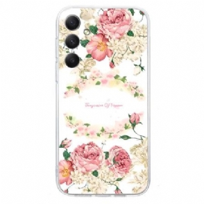 Case Hoesje Samsung Galaxy A17 4g / 5g Telefoonhoesje Vintage Rozen