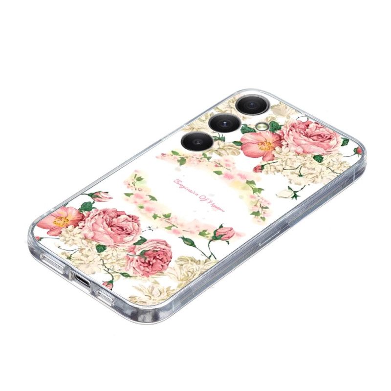 Case Hoesje Samsung Galaxy A17 4g / 5g Telefoonhoesje Vintage Rozen