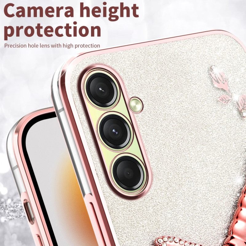 Cover Hoesje Samsung Galaxy A17 4g / 5g Telefoonhoesje Kadem Libellenhouder