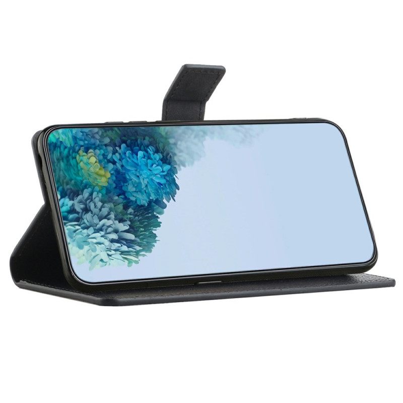 Flip Case Leren Samsung Galaxy A17 4g / 5g Melkwegpatroon