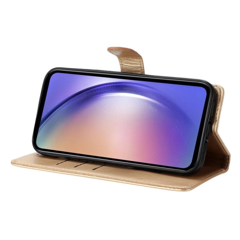 Folio-hoesje Samsung Galaxy A17 4g / 5g Bloemen