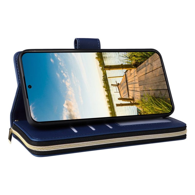 Folio-hoesje Samsung Galaxy A17 4g / 5g Telefoonhoesje Eenvoudige Portemonnee