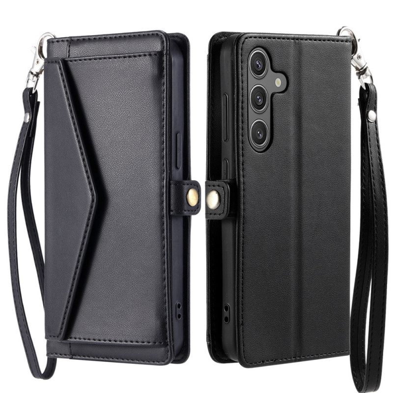 Folio-hoesje Samsung Galaxy A17 4g / 5g Telefoonhoesje Etui