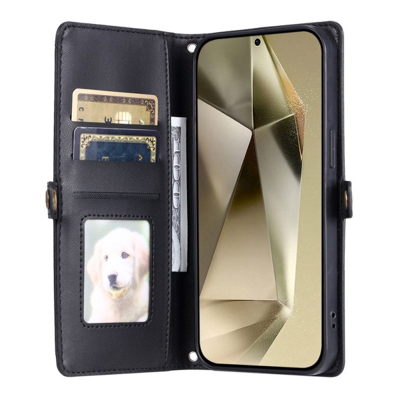 Folio-hoesje Samsung Galaxy A17 4g / 5g Telefoonhoesje Etui