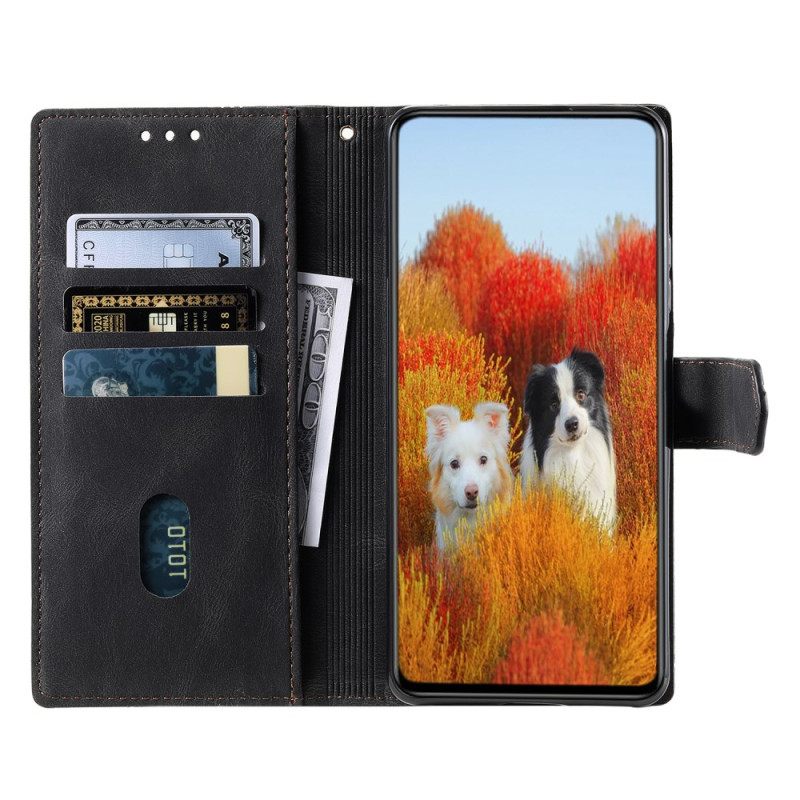 Folio-hoesje Samsung Galaxy A17 4g / 5g Telefoonhoesje Geometrische Lijnen