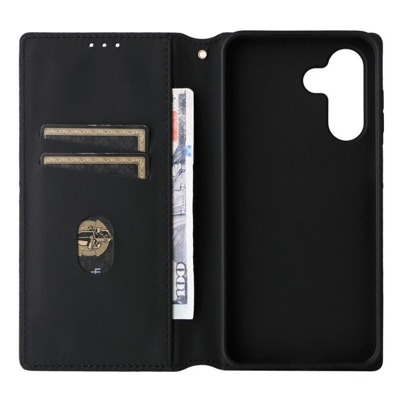 Folio-hoesje Samsung Galaxy A17 4g / 5g Telefoonhoesje Glanzend