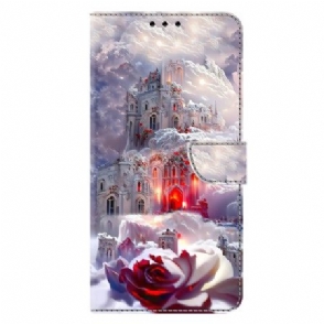 Folio-hoesje Samsung Galaxy A17 4g / 5g Telefoonhoesje Kasteel