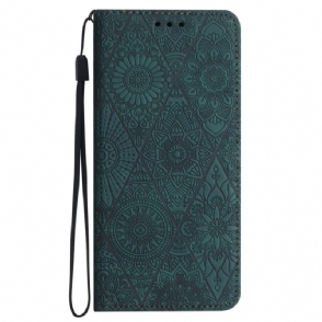 Folio-hoesje Voor Samsung Galaxy A17 4g / 5g Patchwork