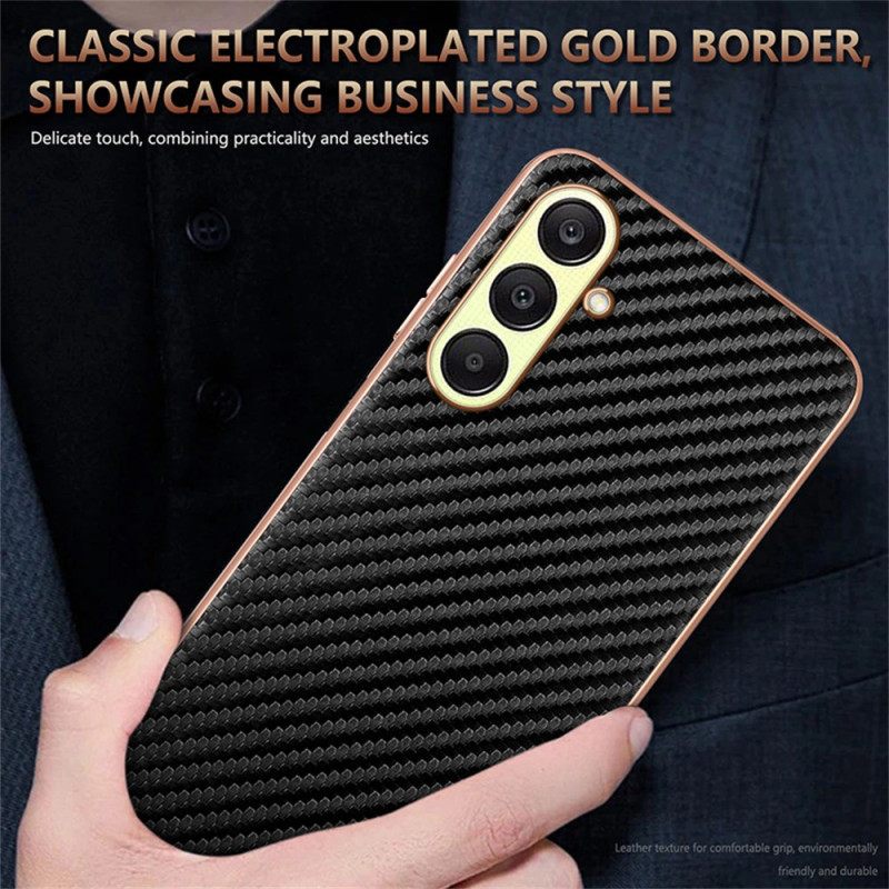 Hoesje Samsung Galaxy A17 4g / 5g Azns Koolstofvezel