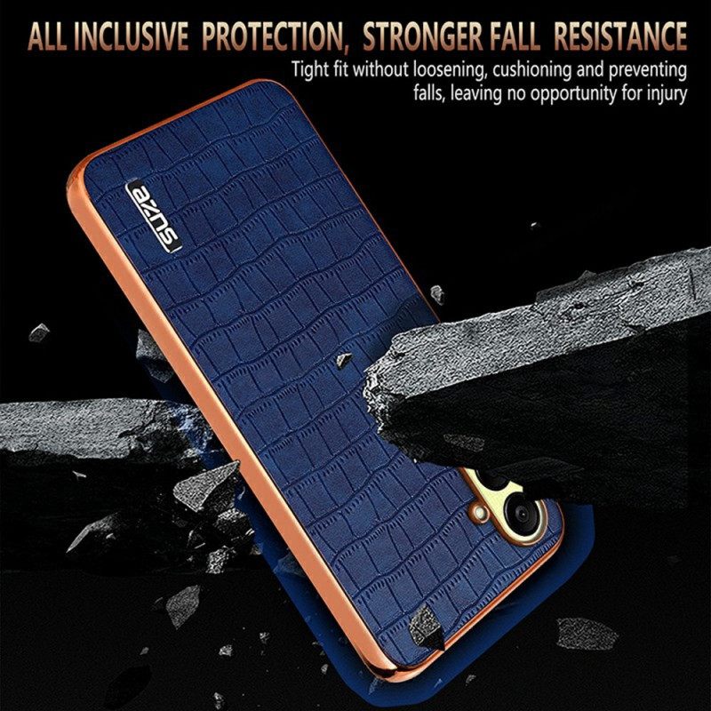 Hoesje Samsung Galaxy A17 4g / 5g Azns Lederlook Bescherming Hoesje