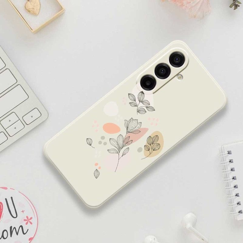 Hoesje Samsung Galaxy A17 4g / 5g Bloemen