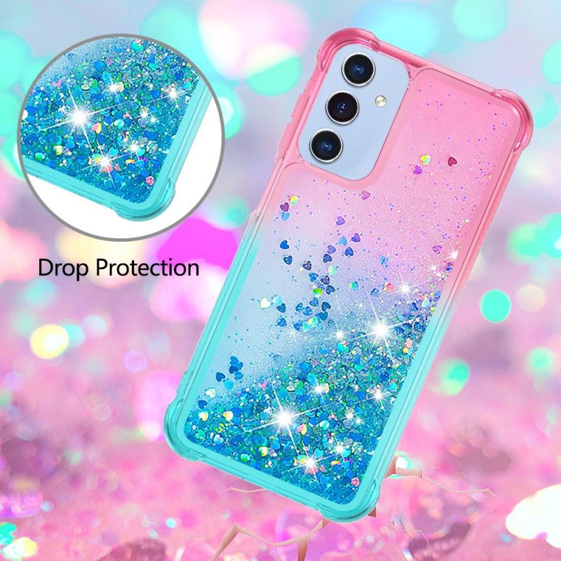 Hoesje Samsung Galaxy A17 4g / 5g Glittergradiënt Bescherming Hoesje