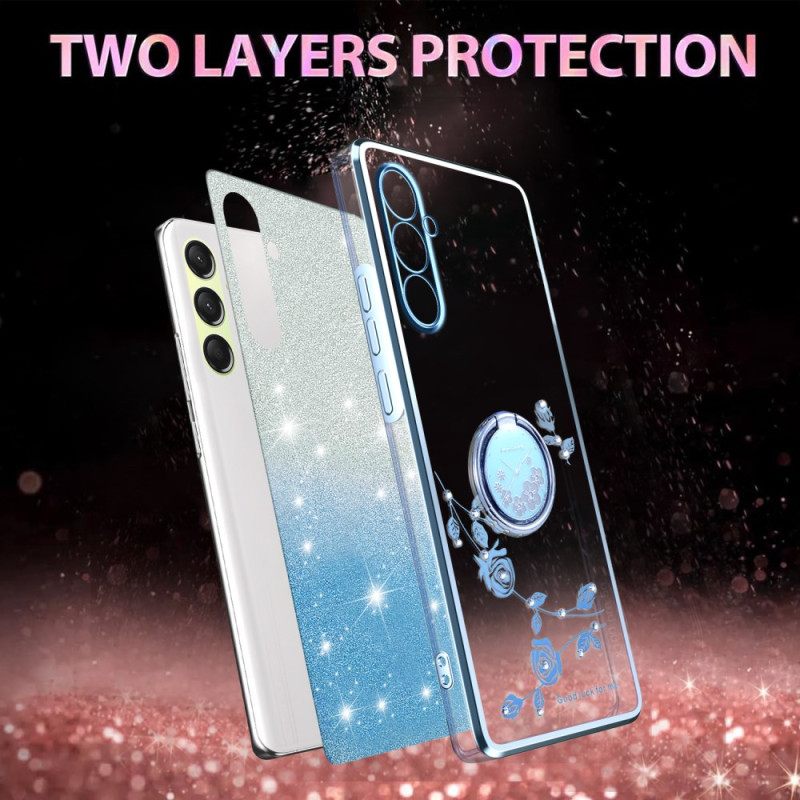 Hoesje Samsung Galaxy A17 4g / 5g Kadem Ringhouder Bescherming Hoesje