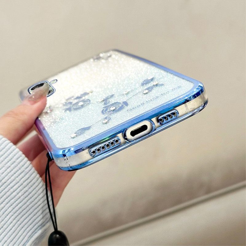 Hoesje Samsung Galaxy A17 4g / 5g Kadem Strassbandjes