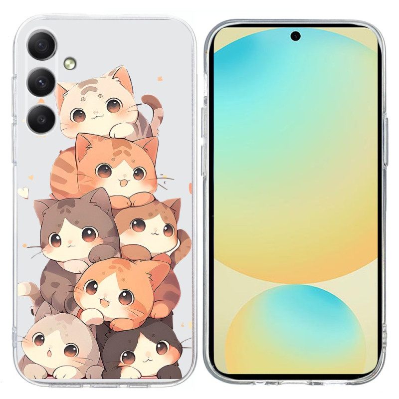 Hoesje Samsung Galaxy A17 4g / 5g Kittens Bescherming Hoesje