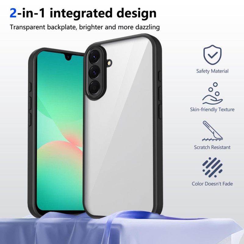 Hoesje Samsung Galaxy A17 4g / 5g Transparant Hybride Bescherming Hoesje