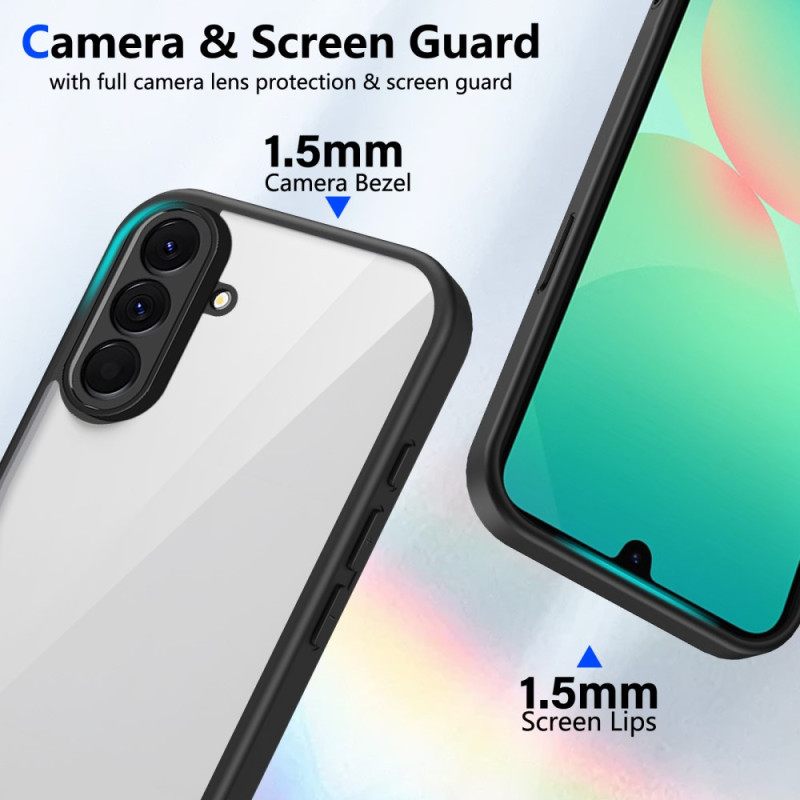 Hoesje Samsung Galaxy A17 4g / 5g Transparant Hybride Bescherming Hoesje