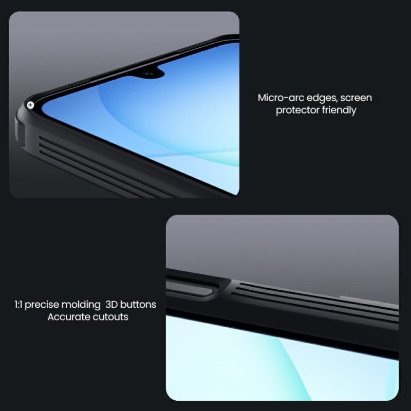 Hoesje Voor Samsung Galaxy A17 4g / 5g Camshield Pro Nillkin Met Verschuifbare Camerabeschermer