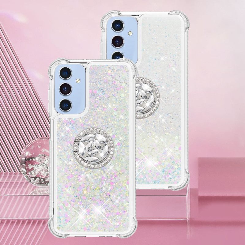 Hoesje Voor Samsung Galaxy A17 4g / 5g Glitterringhouder