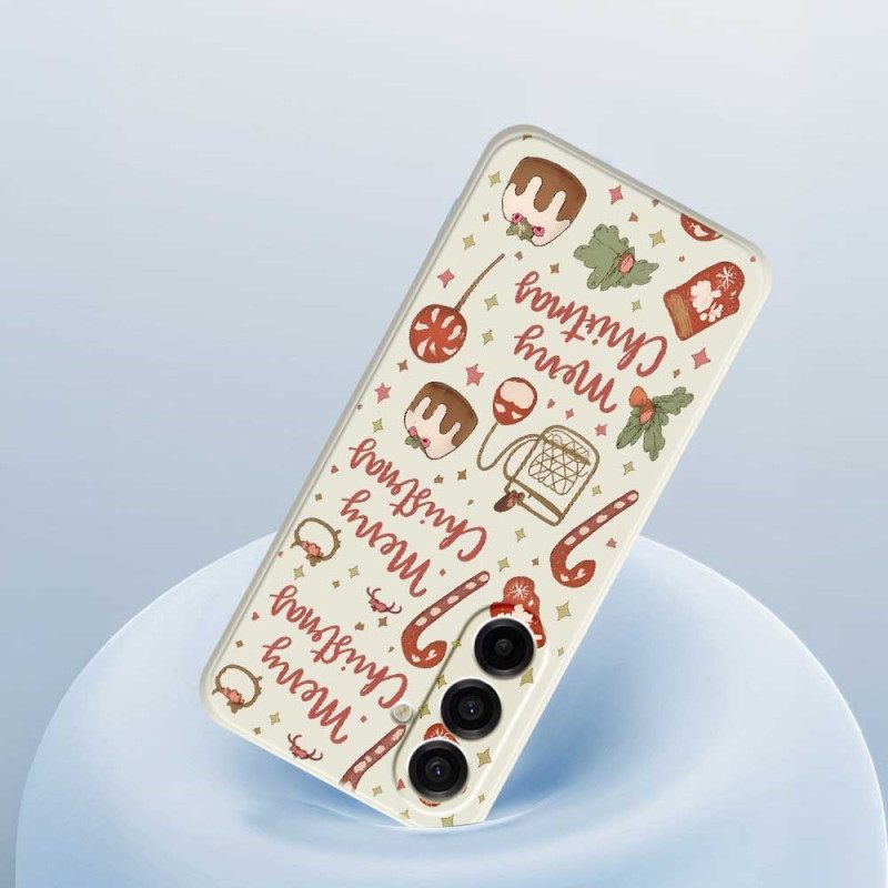 Hoesje Voor Samsung Galaxy A17 4g / 5g Vrolijk Kerstmis