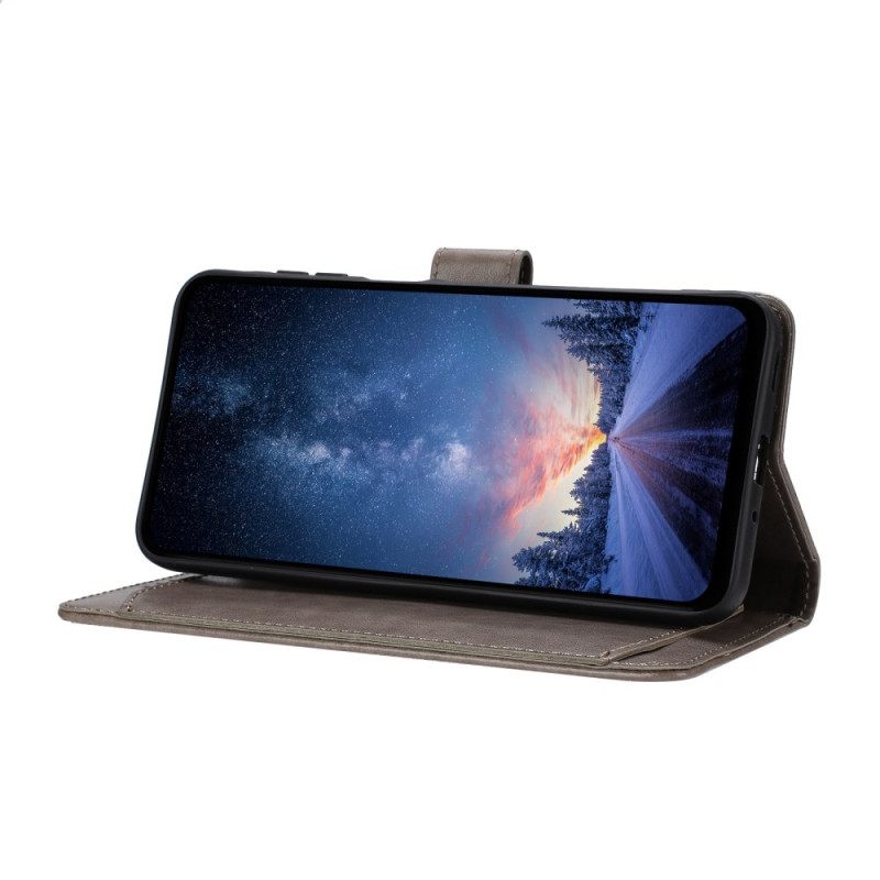 Leren Hoesje Samsung Galaxy A17 4g / 5g 8 Kaartsleuven Bescherming Hoesje