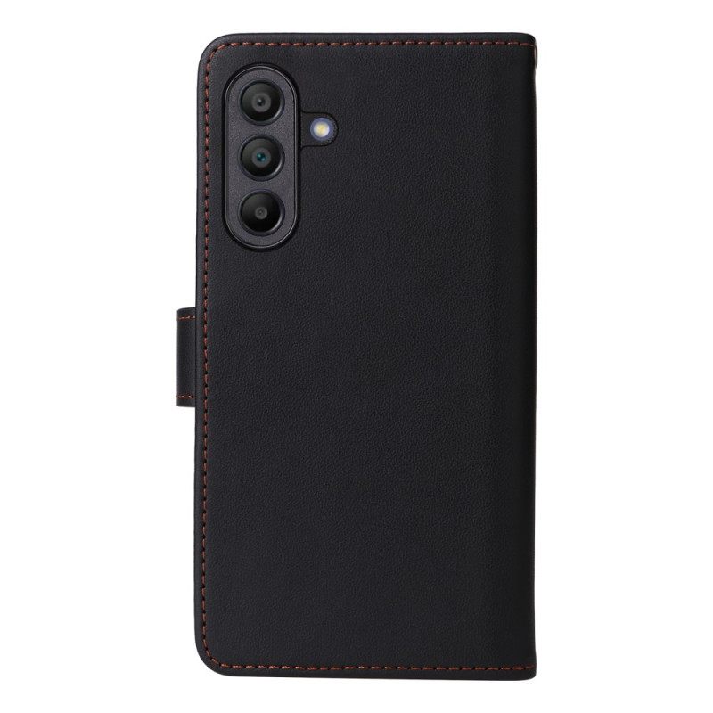 Leren Hoesje Samsung Galaxy A17 4g / 5g Afneembaar Hoesje Bescherming Hoesje