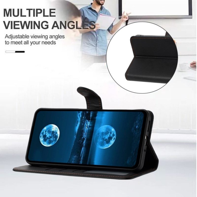 Leren Hoesje Samsung Galaxy A17 4g / 5g Eenvoudig Bescherming Hoesje