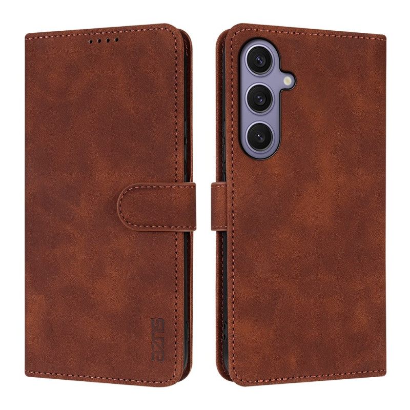 Leren Hoesje Samsung Galaxy A17 4g / 5g Lc.imeeke Suède-effect Bescherming Hoesje