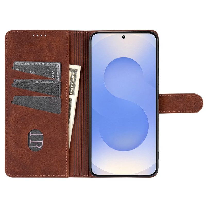 Leren Hoesje Samsung Galaxy A17 4g / 5g Lc.imeeke Suède-effect Bescherming Hoesje