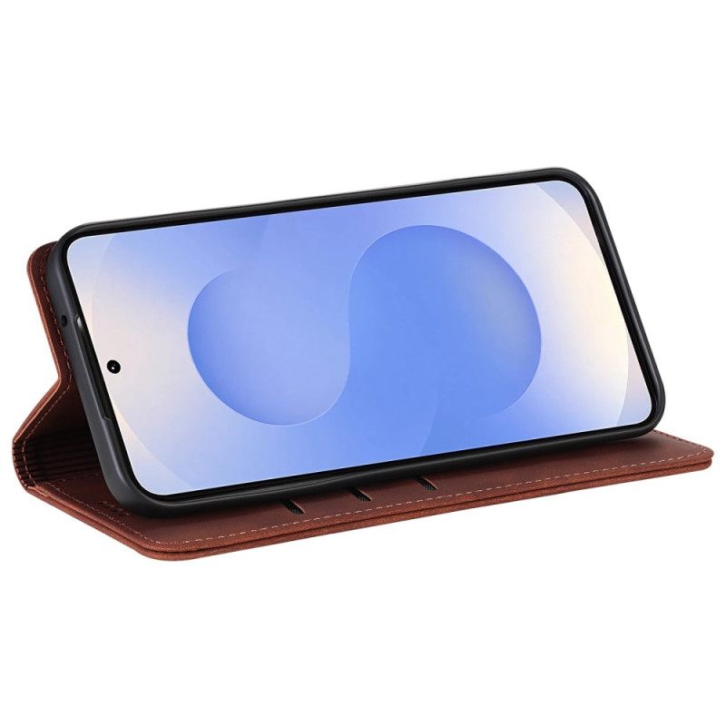 Leren Hoesje Samsung Galaxy A17 4g / 5g Lc.imeeke Suède-effect Bescherming Hoesje