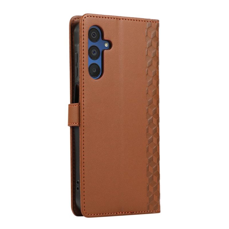 Leren Hoesje Samsung Galaxy A17 4g / 5g Rand Bescherming Hoesje