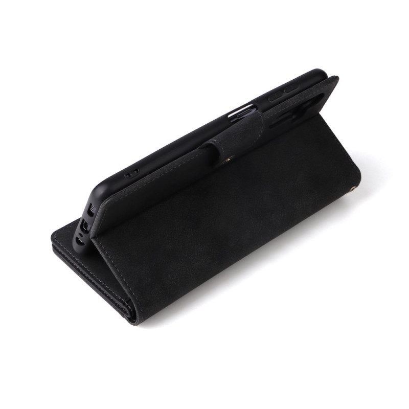 Leren Hoesje Samsung Galaxy A17 4g / 5g Stijlvolle Portemonnee Bescherming Hoesje