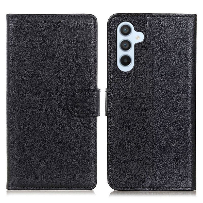 Leren Hoesje Samsung Galaxy A17 4g / 5g Traditioneel Kunstleer