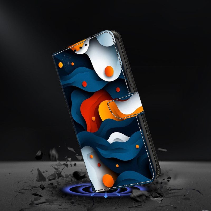 Leren Hoesje Voor Samsung Galaxy A17 4g / 5g Gradiënt