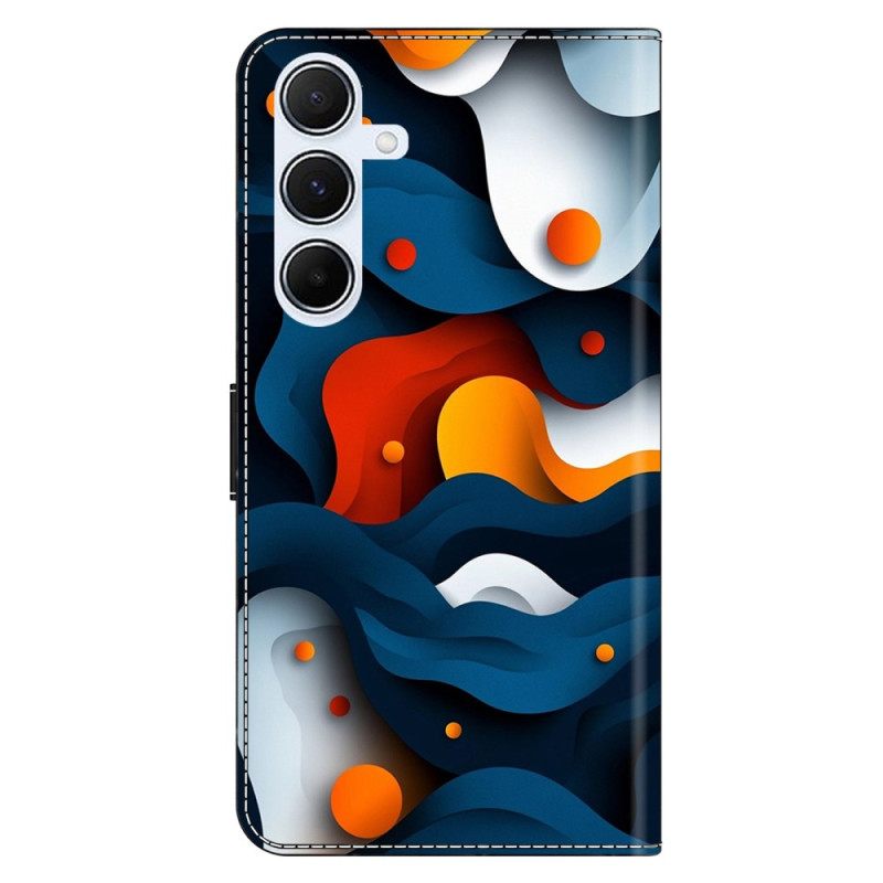 Leren Hoesje Voor Samsung Galaxy A17 4g / 5g Gradiënt