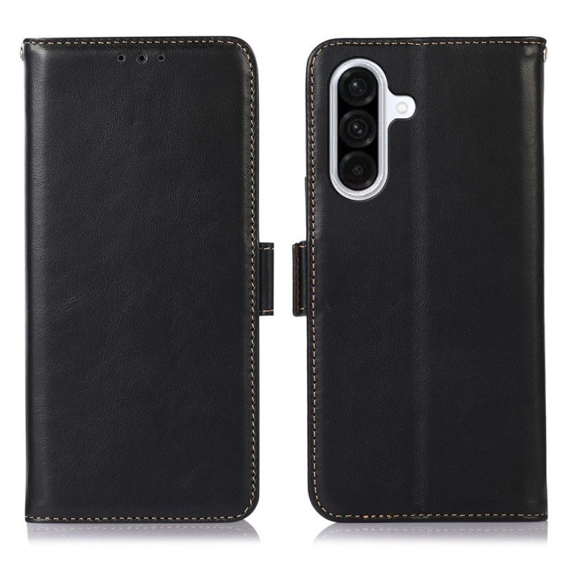 Leren Hoesje Voor Samsung Galaxy A17 4g / 5g Rfid-blokkerend Leer