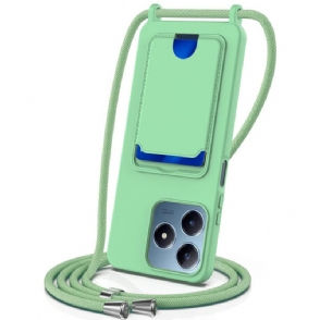 Hoesje Realme Note 60 Kaarthouder Bescherming Hoesje