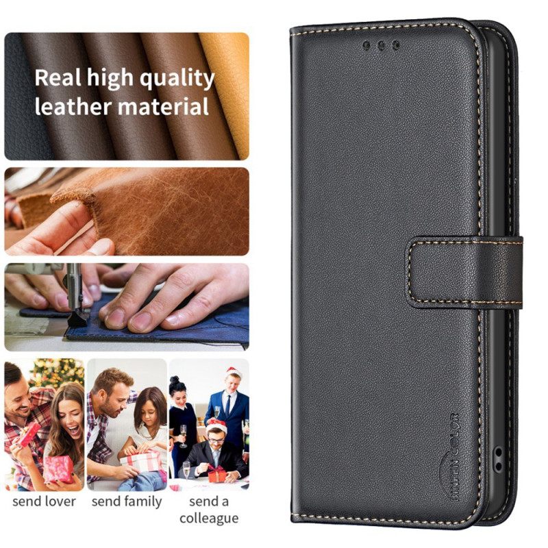 Leren Hoesje Realme Note 60 Binfen Kleur