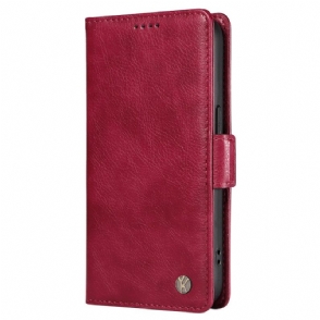 Leren Hoesje Voor Realme Note 60 Vintage Yikatu